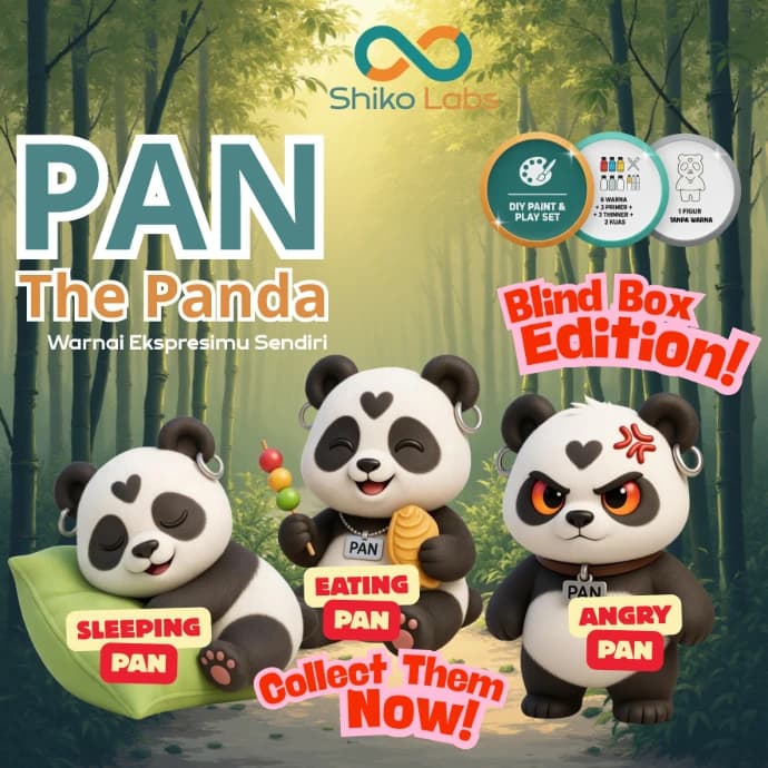 Pan the Panda — Blind Box + DIY Kit
